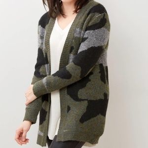 Camo Cardigan